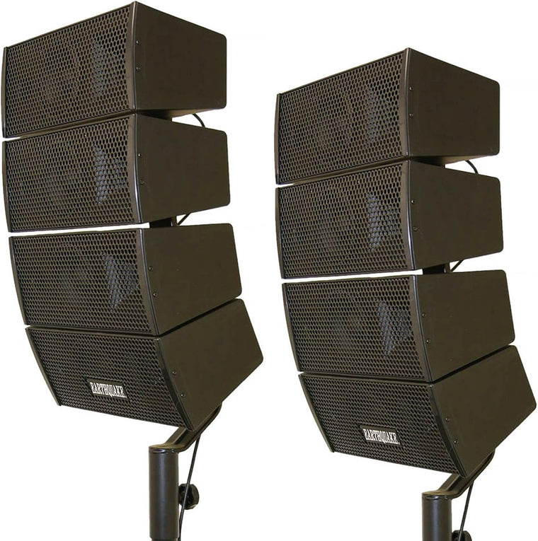 Two Earthquake Sound DJ-Array Gen2 4×4 Line Array Loudspeakers